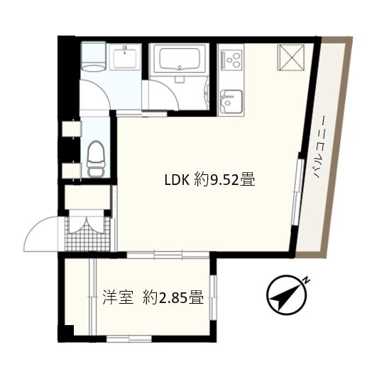 【成約御礼】Reve Residence 市ヶ谷Ⅱ301号室
